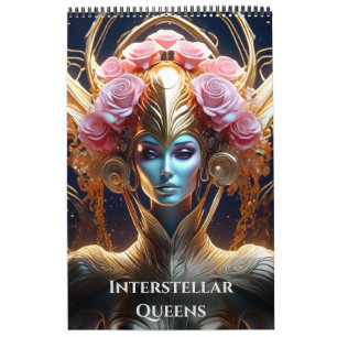 Calendrier Interstellar Queens par Ivy et Bat Art