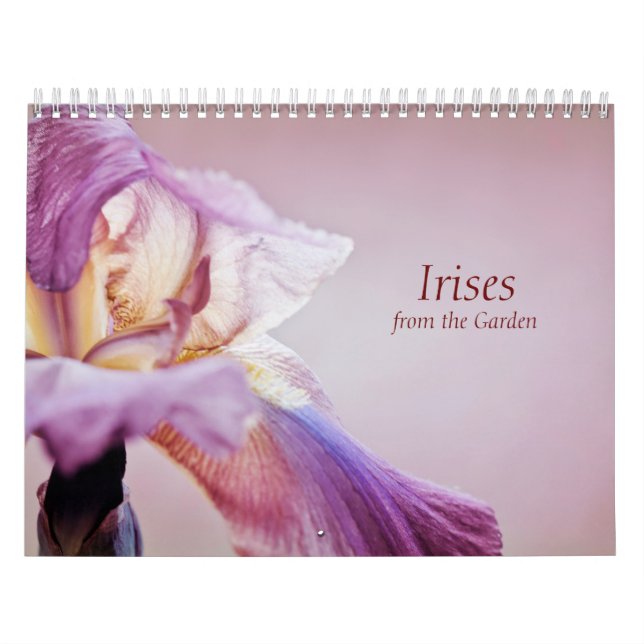 Calendrier Irises du jardin (Protection)