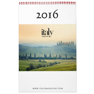 Calendrier Italie 2016