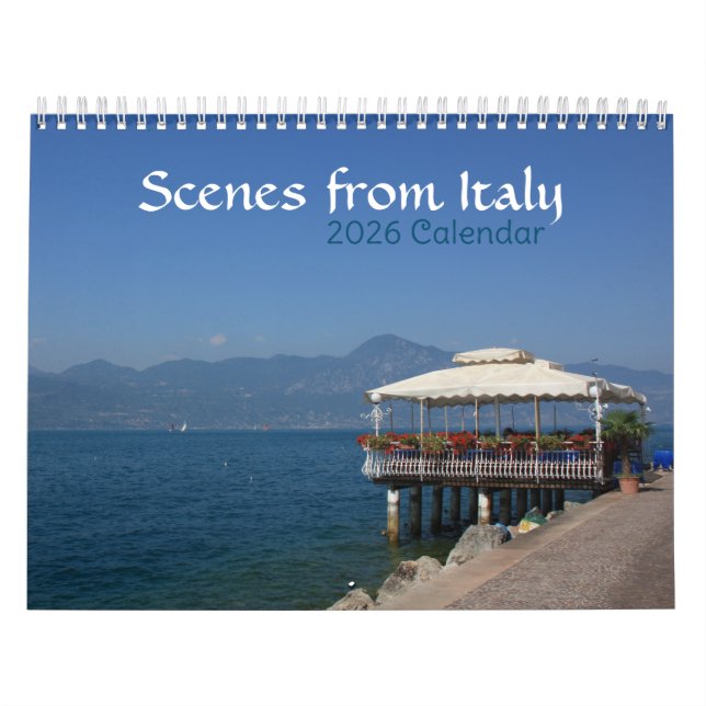 Calendrier Italy 2026 Calendar (Protection)