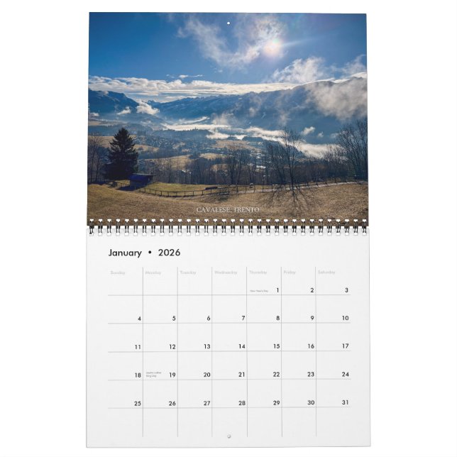 Calendrier Italy from Above – 2026 Drone Photography Calendar (Jan 2026)