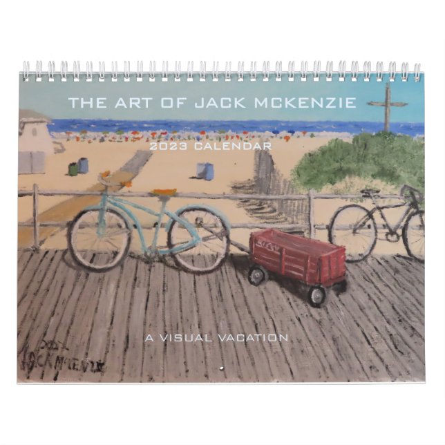 Calendrier Jack Mckenzie Art 2022 (Protection)