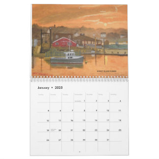 Calendrier Jack Mckenzie Art 2025