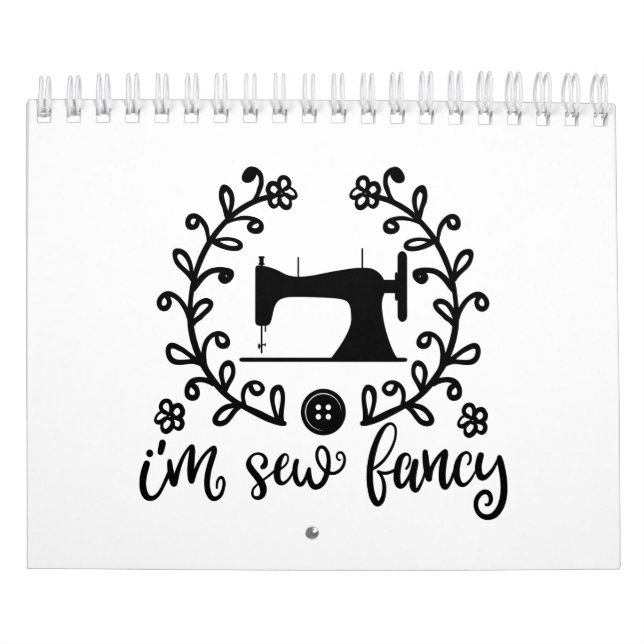 Calendrier J'Ai Quelques Raisons De Coudre (Protection)