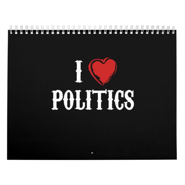 CALENDRIER J'AIME LA POLITIQUE (Protection)