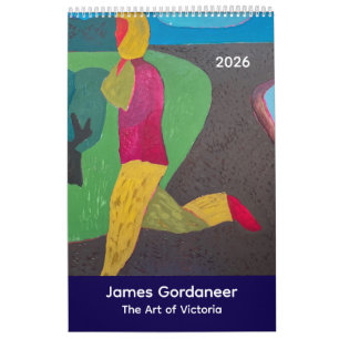 Calendrier James Gordaneer Art de Victoria