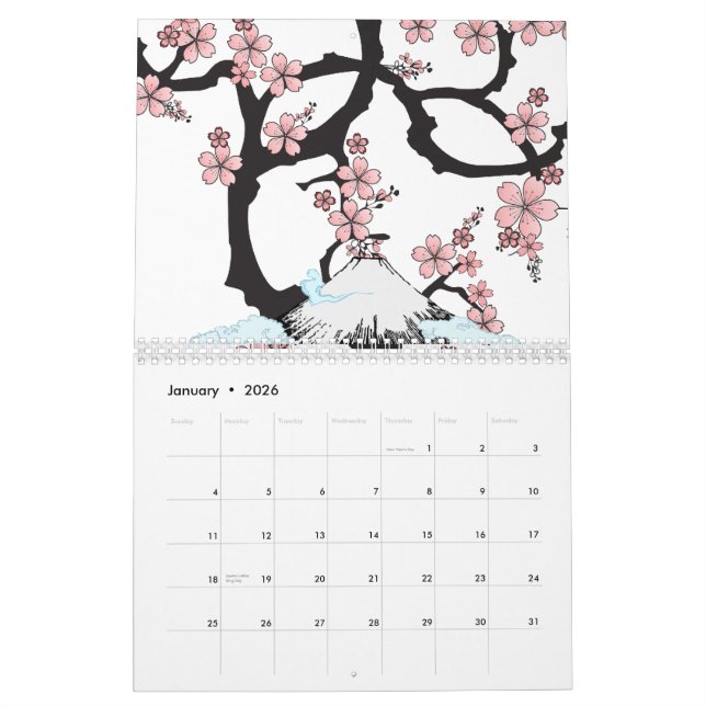 Calendrier japonais : : ART SPÉCIAL (Jan 2026)
