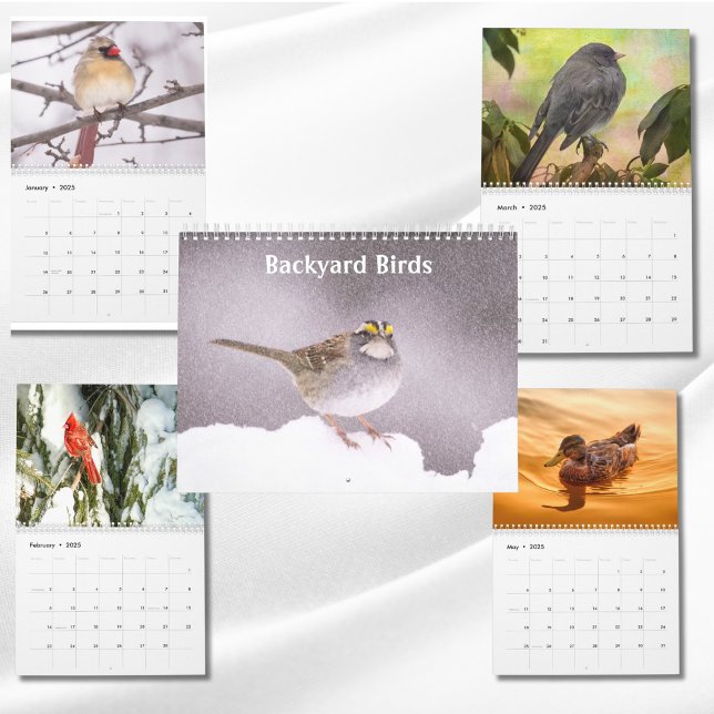 Calendrier Jardin Oiseaux Photos & Art (Créateur téléchargé)