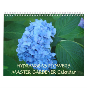 Calendrier Jardinier Maître Hydrangeas Fleurs