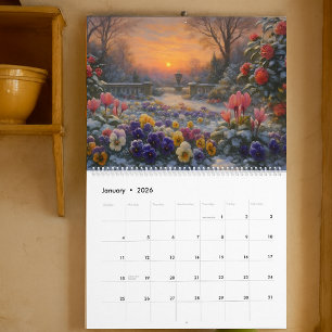 Calendrier Jardins de l'ère victorienne