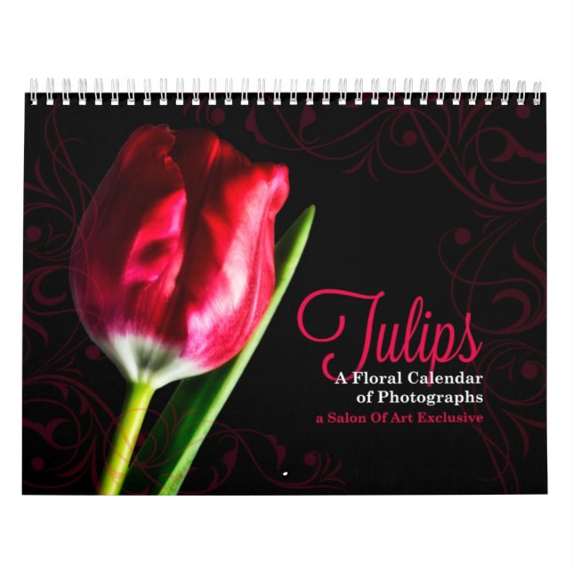 Calendrier Jardins floraux de Tulip 12 mois (Protection)