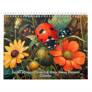 Calendrier Jardins qui murmurent – Insectes et ailes parmi le