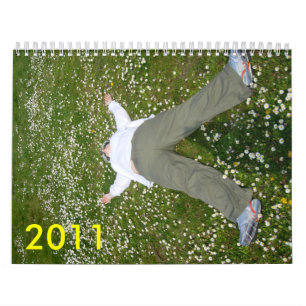 Calendrier je se situant dans les marguerites, 2011