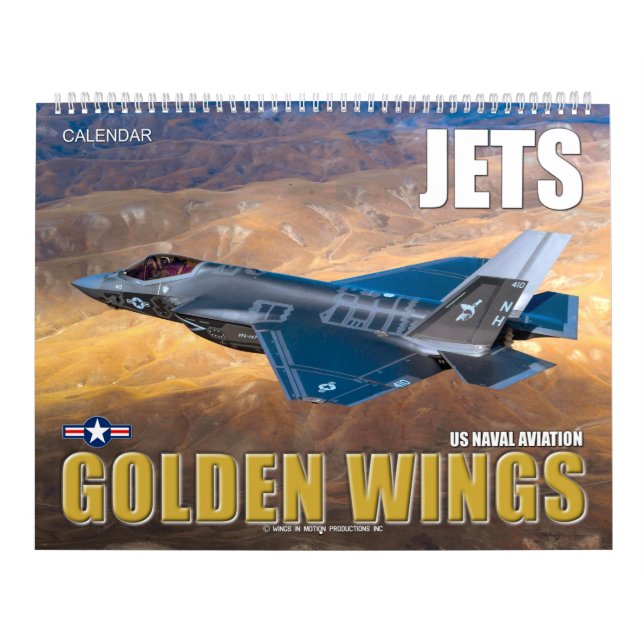 Calendrier JETS À AILES D'OR - Aviation Navale (Protection)