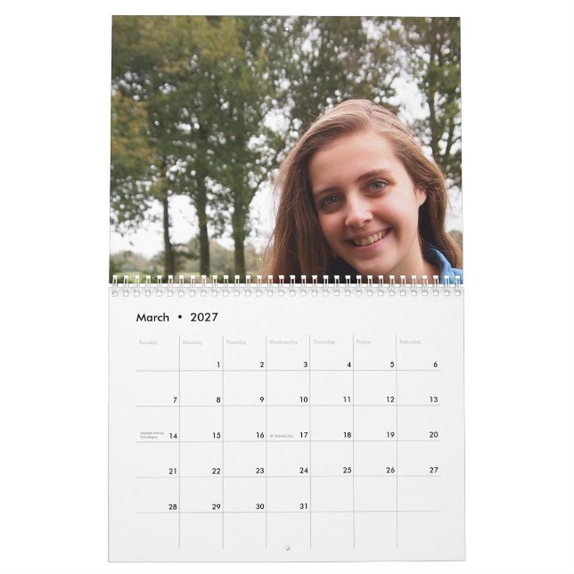 Calendrier jılany calender (Mar 2027)