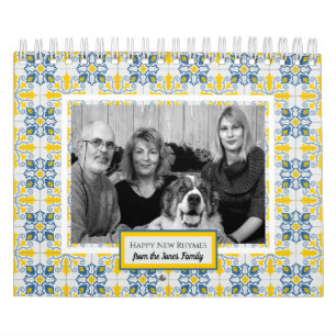 Calendrier Joyeux New Ryhmes de la famille