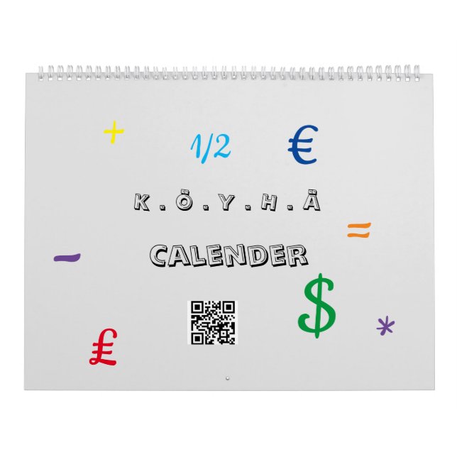 Calendrier K.Ö.Y.H.Ä Calender (Protection)