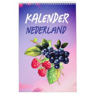 Calendrier Kalender Nederland Le Pays-Bas 2026 néerlandais