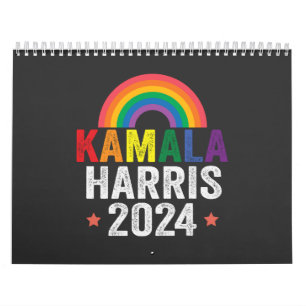 Calendrier Kamala Harris Président des élections Lgbtq 2024