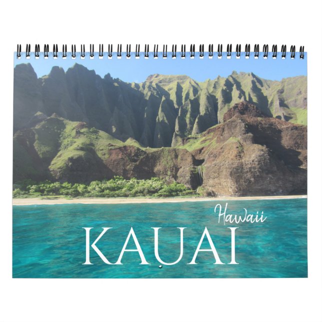 calendrier kauai hawaii 2025 (Protection)