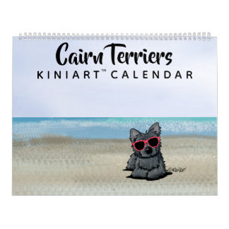 Calendrier KiniArt Cairn Terriers