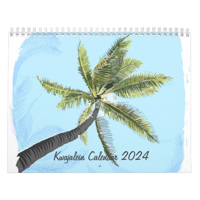 Calendrier Kwaj 2024 (Protection)