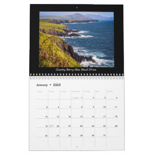 Calendrier La beauté Pittoresque de l'Irlande : 2025