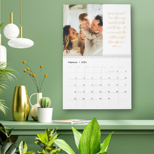 Calendrier La Bible Religieuse Moderne Verse La Foi Chrétienn