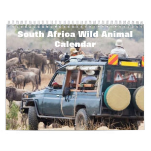 Calendrier La faune d'Afrique du Sud 2027