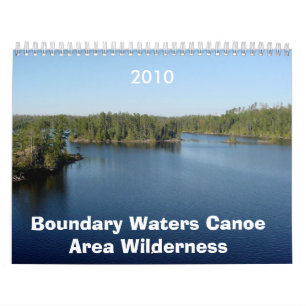 Calendrier La frontière arrose la région sauvage de région