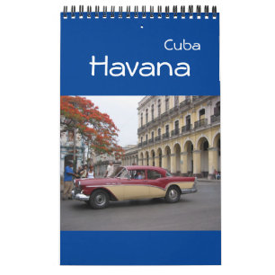 Calendrier La Havane Cuba