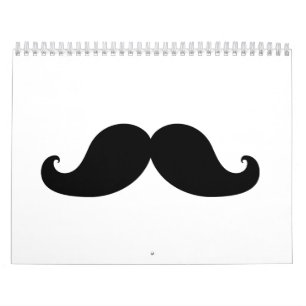 CALENDRIER LA MEILLEURE MOUSTACHE NOIRE