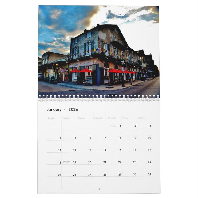 Calendrier La Nouvelle-Orléans 2014 (Jan 2026)
