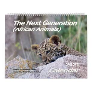 Calendrier La prochaine génération (animaux africains) (deu