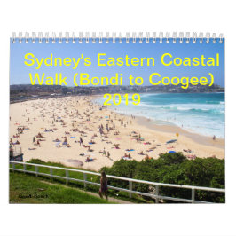 Calendrier La promenade 2019 côtière de Sydney (Bondi à