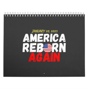 Calendrier La renaissance de l'Amérique maga à nouveau Trump