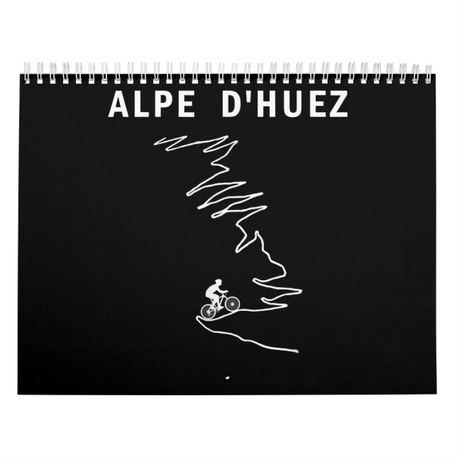 Calendrier la route de la france alpe dhuez (Protection)
