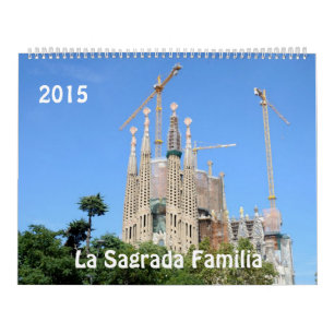 Calendrier La Sagrada Familia 2015