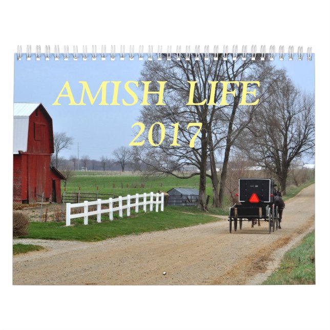 CALENDRIER LA VIE AMISH 2017 (Protection)