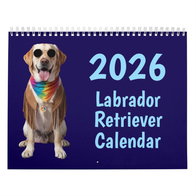 Calendrier Labrador Retriever (Protection)