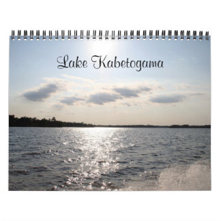 Calendrier Lac Kabetogama