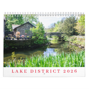Calendrier Lake District 2026