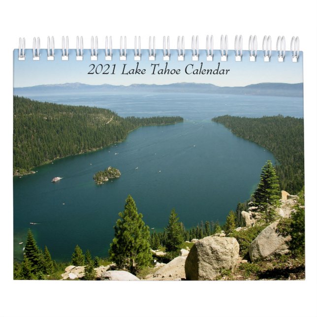 Calendrier Lake Tahoe 2021 (Protection)