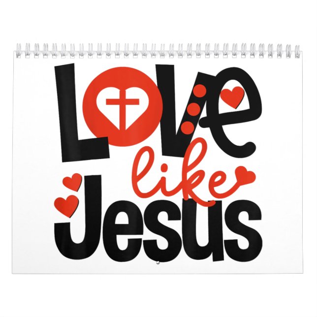 Calendrier L'Amour de Jésus| L'amour comme Jésus (Protection)