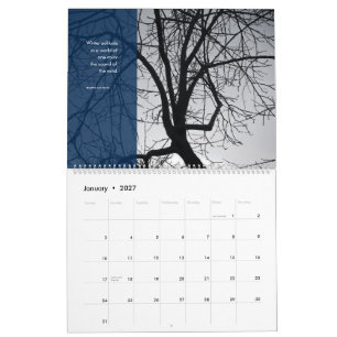 Calendrier L'arbre de kaki : un almanac de jardin, 2027