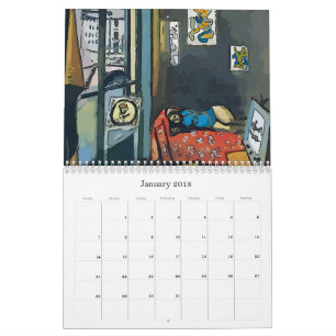 Calendrier L'art Abstrait de la Nouvelle-Orléans