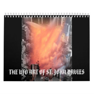 CALENDRIER L'ART D'UFO DE ST JOHN DAVES