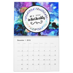 Calendrier L'art est l'individualité