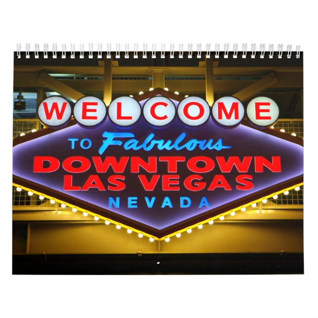 Calendrier Las Vegas by Night (Protection)
