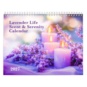 Calendrier Lavande Vie – 2027 Parfum & Sérénité